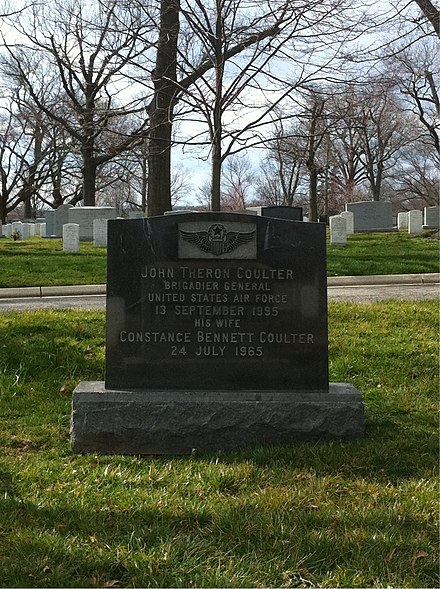 Constance Bennett's grave