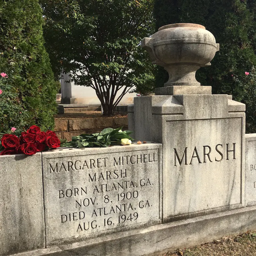 Margaret Mitchell' grave