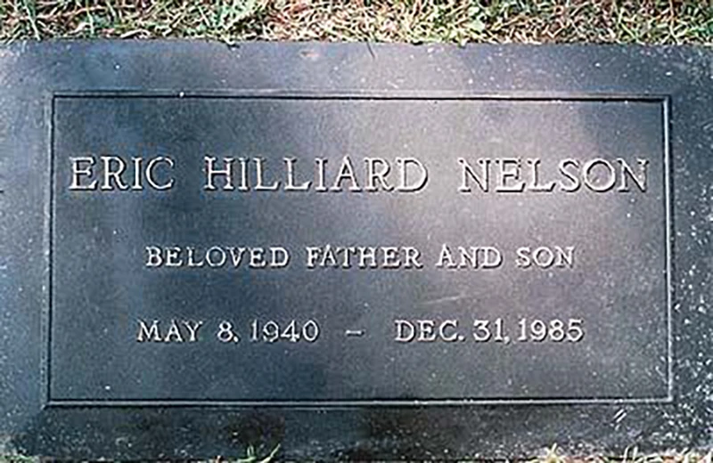 Ricky Nelson's grave