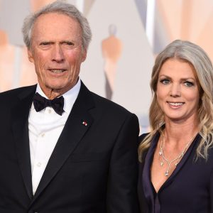 Clint Eastwood and Christina Sandera