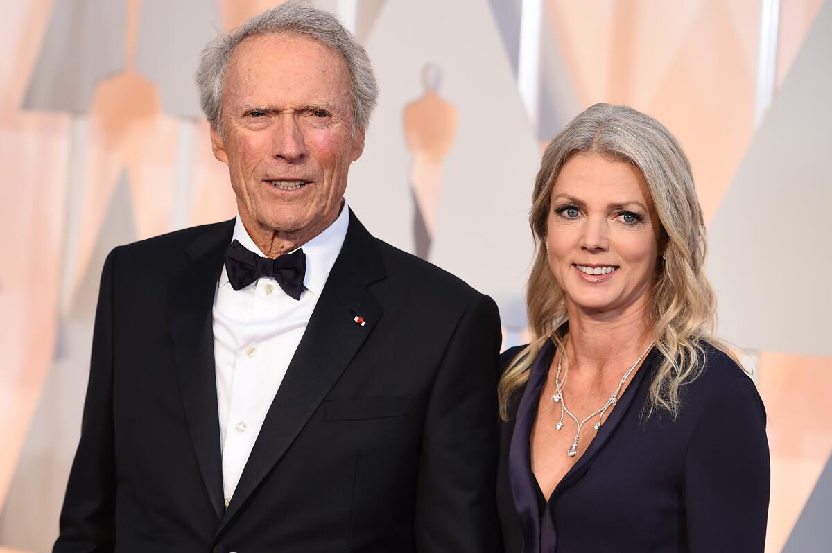 Clint Eastwood and Christina Sandera